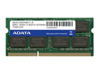 ADATA  8GB 1600MHZ DDR3L Sodimm Low Voltage p/laptop