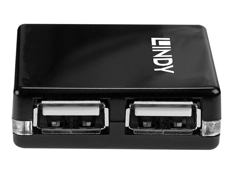 Lindy 4 Port USB 2 0 Mini Hub Concentrateur Hub 4 Ports 42742