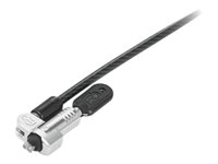 Kensington NanoSaver Cable Lock - Bloqueo de cable de seguridad - negro