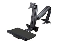 Sit Stand Monitor Arm - Monitor Arm Desk Mount