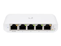 UBQ Switch 5p con 1xGE PoE+ In y 4xGE s/inyector PoE
