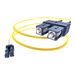 Unc Group Speedalite Lc To Sc Fiber Optic Cable M Yellow