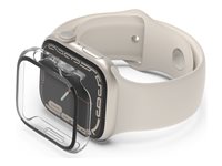 Belkin SCREENFORCE - Tapa protectora para reloj inteligente - curvada templada, 2 en 1