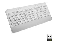 Logitech Signature K650 Wireless Keyboard with Wrist Rest - Off-white - Keyboard