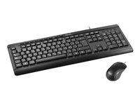 Klip Xtreme KCK-251S DeskMate - Keyboard and mouse set - USB