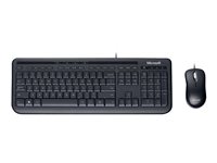 Microsoft Wired Desktop 600 for Business - Juego de teclado y ratón - USB