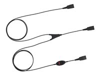 Jabra Supervisor Y-Cord - Headset splitter - Quick Disconnect to Quick Disconnect