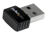 StarTech.com Mini Adaptador de Red Inalámbrico USB 2.0 a Wireless N de 300 Mbps - NIC Wifi Externo 802.11n 2T2R - Adaptador de red