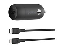 Belkin Car Charger 30W USB-C + Cable USB-C a LGT