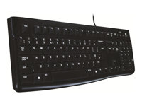 Logitech teclado K120 USB espanol silencioso/antiderrame