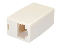 StarTech.com Paquete de 1 Cajas de Empalme Modulares Acopladores para Cable Cat5e Ethernet UTP 2x Hembra RJ45 Cambiadores de Género Beige - Acoplador de red - RJ-45 (H) a RJ-45 (H)