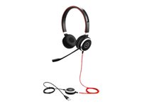 Jabra Headset Evolve 40 Wired - MS - UC - USB & 3.5mm Duo