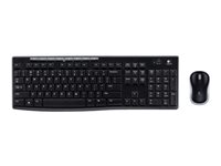 Logitech Combo MK270 Keyboard and mouse BLACK 2.4G WIRELESS
