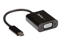 StarTech.com USB-C to VGA Adapter - Black - 1080p