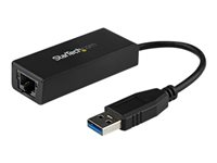 StarTech.com USB 3.0 to Gigabit Ethernet Adapter - 10/100/1000 NIC Network Adapter - USB 3.0 Laptop to RJ45 LAN (USB31000S)