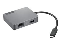 Lenovo Travel Hub Gen2 - Estación de conexión - USB-C