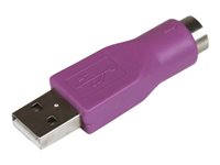 StarTech.com Adaptador Conversor PS/2 MiniDIN a USB para Teclado - PS/2 Hembra - USB A Macho