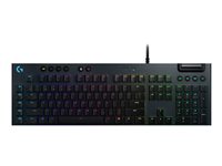 Logitech G815 LIGHTSYNC RGB Mechanical Gaming Keyboard - GL Tactile - Teclado