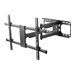 Vision VFM-WA6X4/3 mounting kit - double-articulated - for flat panel - black