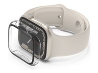 Belkin SCREENFORCE - Tapa protectora para reloj inteligente - curvada templada, 2 en 1