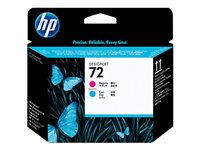 HP 72 - Cián, magenta - cabezal de impresión