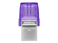 KNG 256GB microDuo 3C DataTraveler USB-C y A 200MB/s lectura