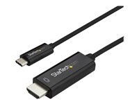 StarTech.com Cable de 1m USB C a HDMI - Cable Adaptador de Vídeo USB Tipo C a HDMI 2.0 4K de 60Hz - Compatible con Thunderbolt 3