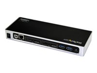 StarTech.com Docking Station USB Tipo C para Portátiles de 2 Puertos DisplayPort o HDMI - Replicador de Puertos USBC DisplayLink 4K - Estación de conexión