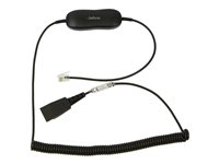 Jabra GN1216 - Headset cable - RJ-9 male to Quick Disconnect male