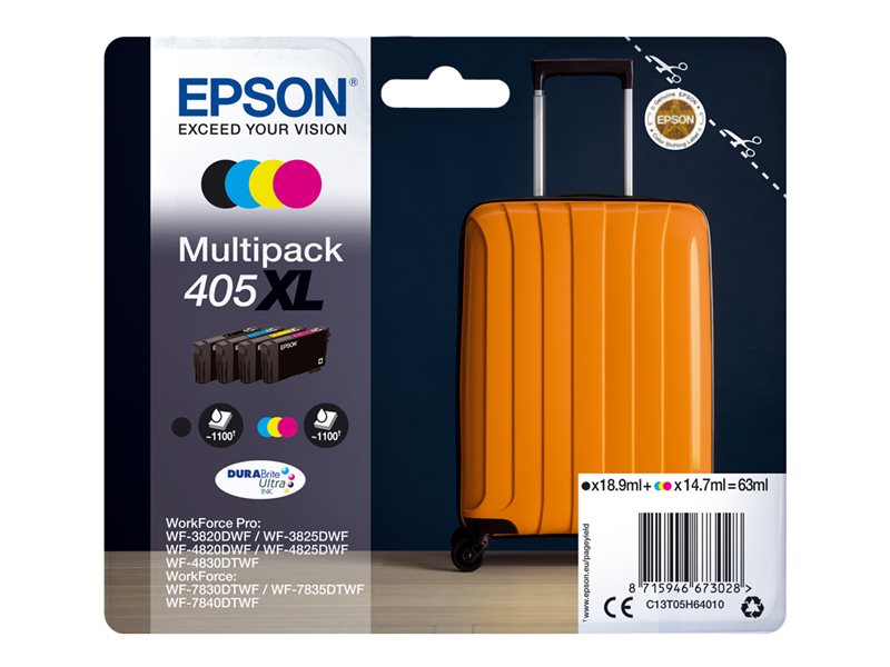 Epson Xl Multipack Pack De Xl Noir Jaune Cyan Magenta