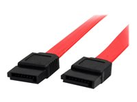 StarTech.com Cable SATA 0,45m - Rojo - 18in Pulgadas Cable Serial ATA