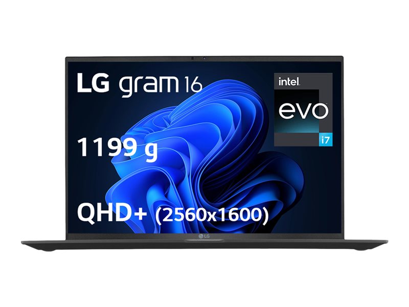 LG gram 16Z90R-G.AP7BF - 16 - Intel Core i7 - 1360P - 32 Go RAM - 2 To SSD  - AZERTY (16Z90R-G.AP7BF)
