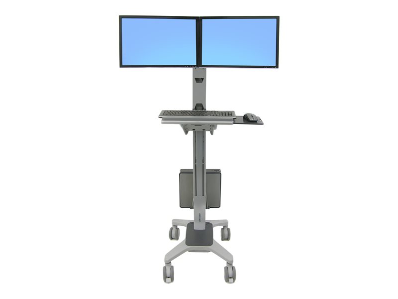 Neo-Flex Dual WideView WorkSpace / LCD-Größe <=22" / Belastbarkeit 5,4-18kg / Anhebung 51cm / Neigung 90° / VESA MIS-D/E/F