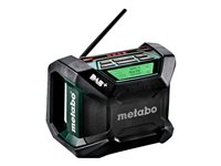 Metabo R 12-18 DAB+BT DAB-radio på jobstedet Sort Grøn