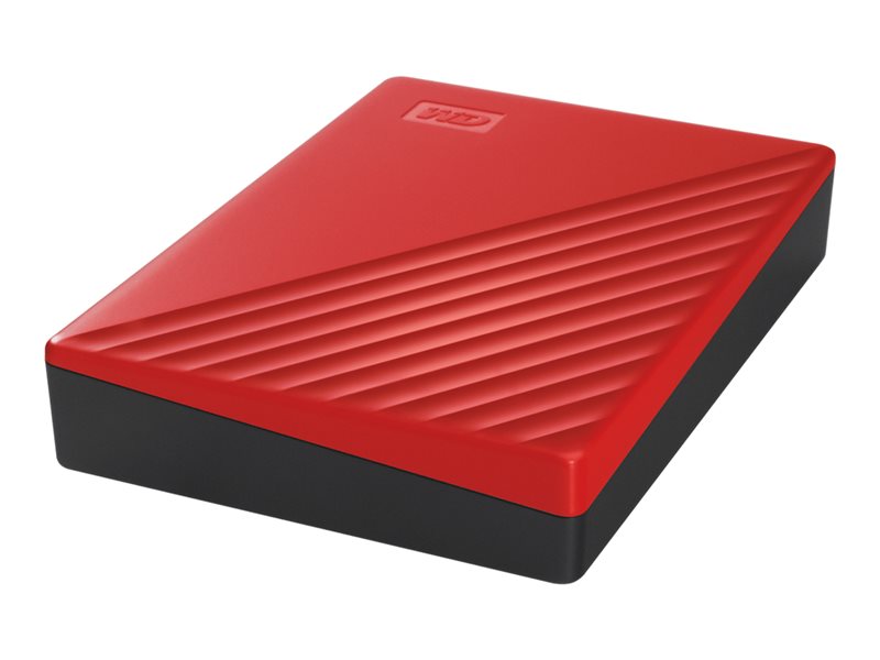 WD My Passport 4To portable HDD Red