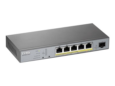 ZYXEL GS1350-6HP-EU0101F, Netzwerk Switch PoE, ZYXEL 6  (BILD5)