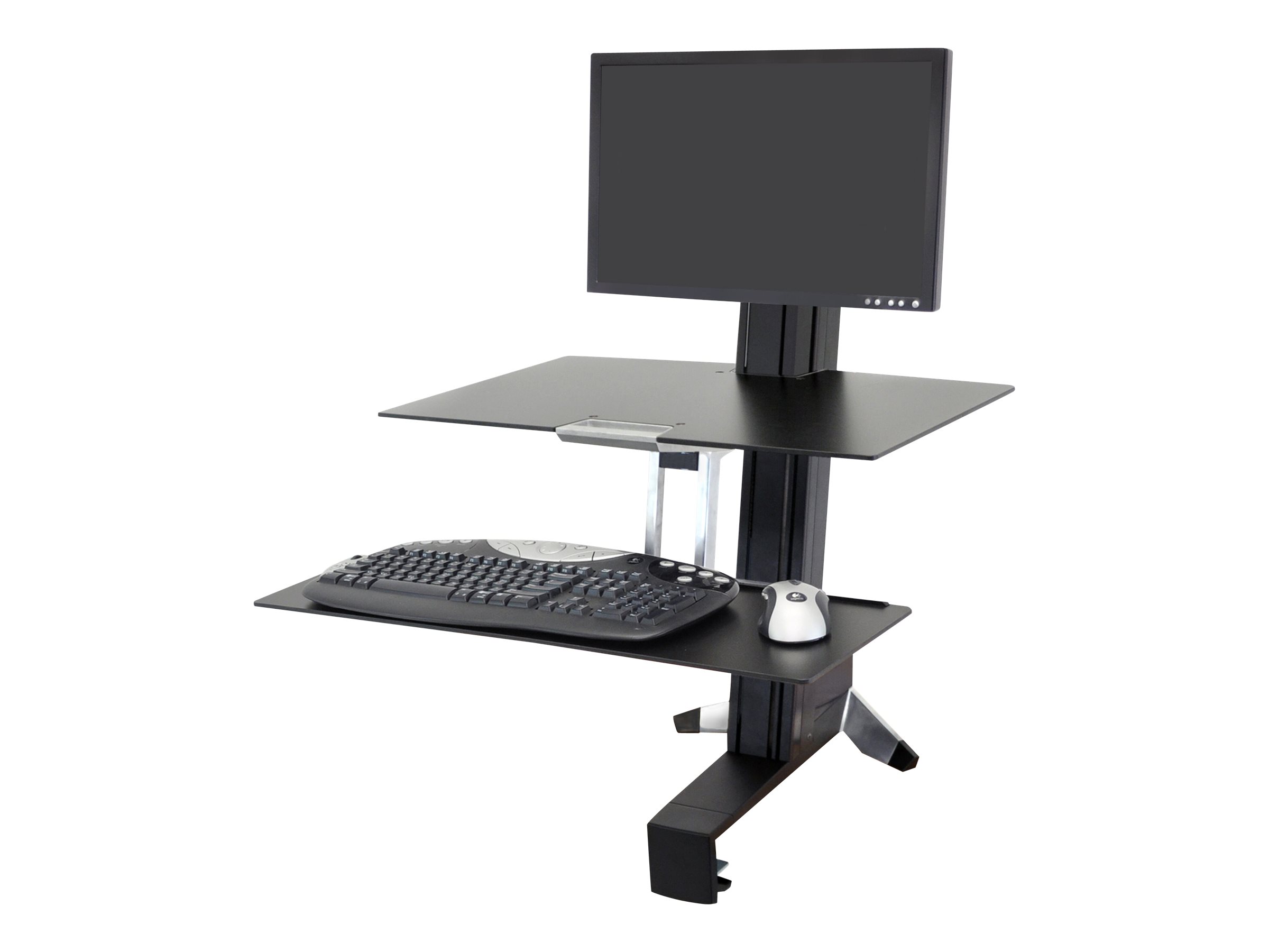 Ergotron WorkFit-S Single LD with Worksurface