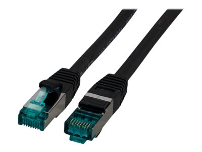 EFB Patchkabel S/FTP Cat6A SCHWARZ - MK6001.0,15B