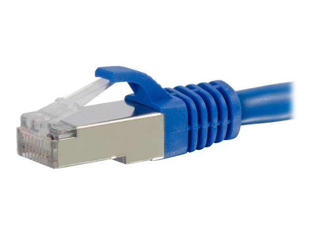 C2G 5ft Cat6 Ethernet Cable - Snagless Shielded (STP) - Blue