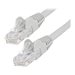 StarTech.com 15ft (4.6m) LSZH CAT6 Ethernet Cable, 10 Gigabit Snagless RJ45 100W PoE Patch Cord, CAT 6 10GbE UTP Network Cable w/Strain Relief, Gray/Fluke Tested/ETL/Low Smoke Zero Halogen