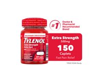 Tylenol* Extra Strength - 500mg/150s
