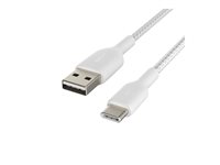 BELKIN Câble tressé USB-A vers USB-C 3m
