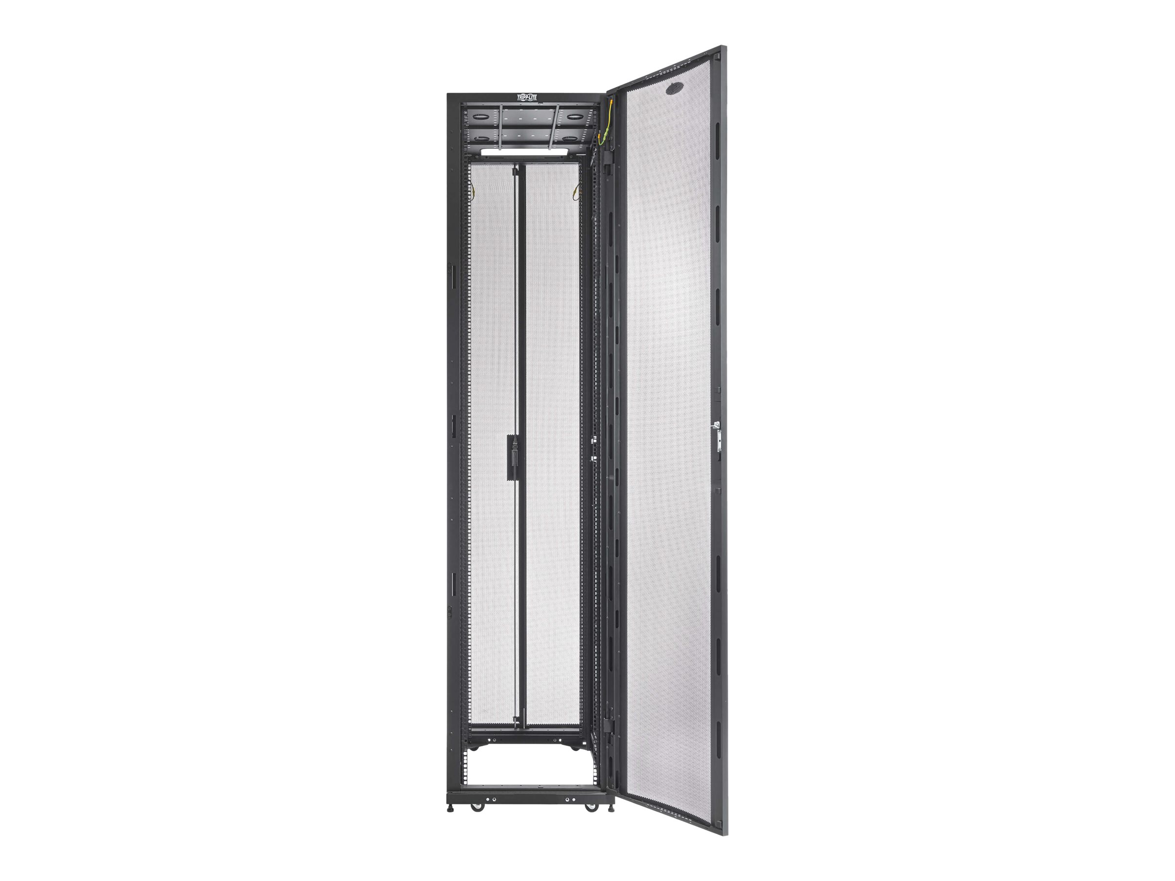 Tripp Lite SmartRack Premium 50U Standard-Depth Rack Enclosure Cabinet - rack - 50U