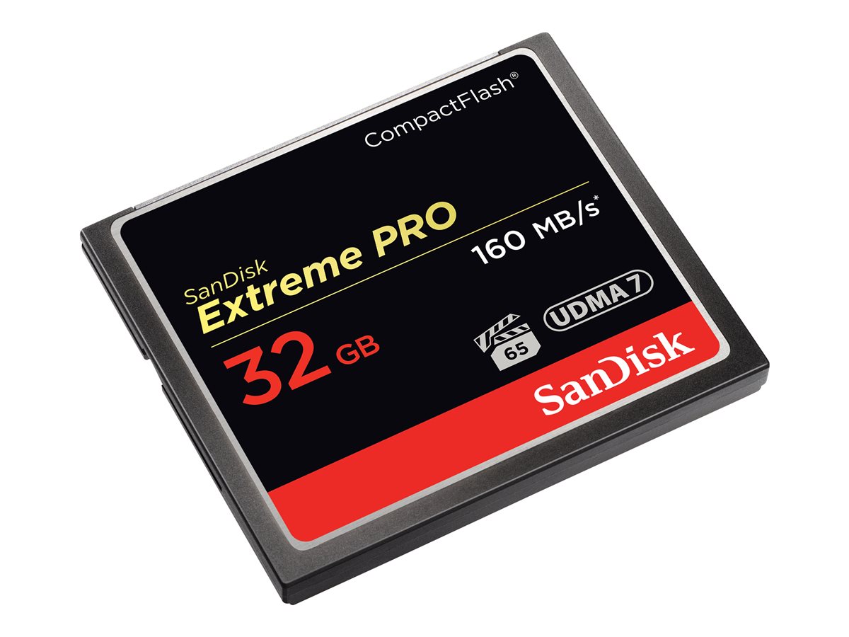 SanDisk Extreme Pro - paměťová karta flash - 32 GB - CompactFlash – foto 2
