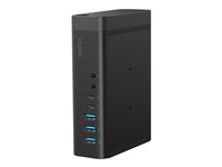 Belkin CONNECT - docking station - USB-C - USB-C, 2 x DP, 3 x HDMI - 2.5GbE
