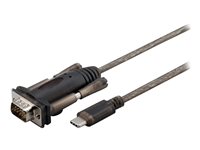 MicroConnect USB 3.1 USB Type-C kabel Sort