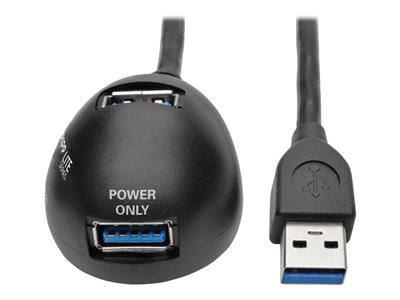 Tripp Lite 6ft 2-Port USB 3.0 SuperSpeed Desktop Extension Cable M/F 6'