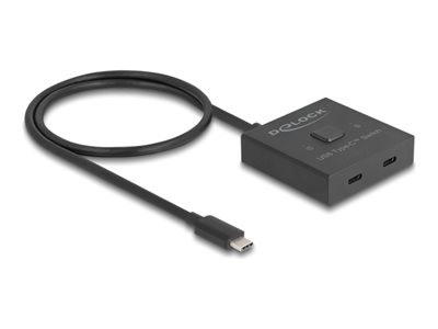 DeLOCK USB 10 Gbps USB Type-C Switch 2 to 1 bidirectional 8K - DeLOCK
