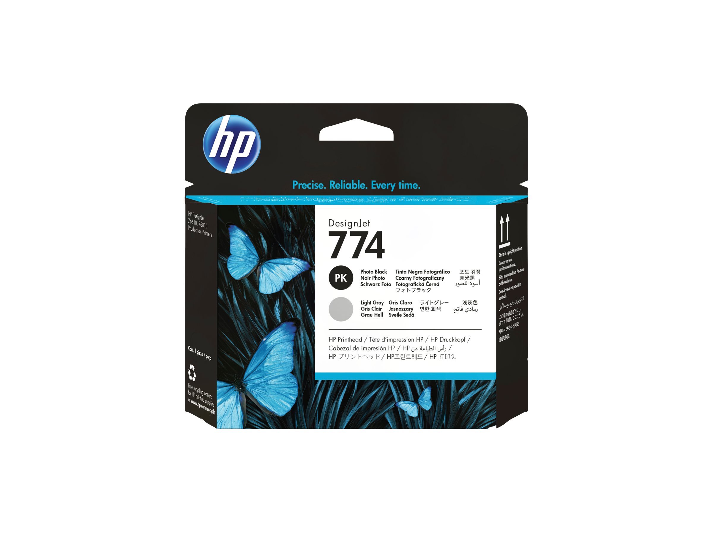 HP 774 light grey photo black Product shot Front 79950