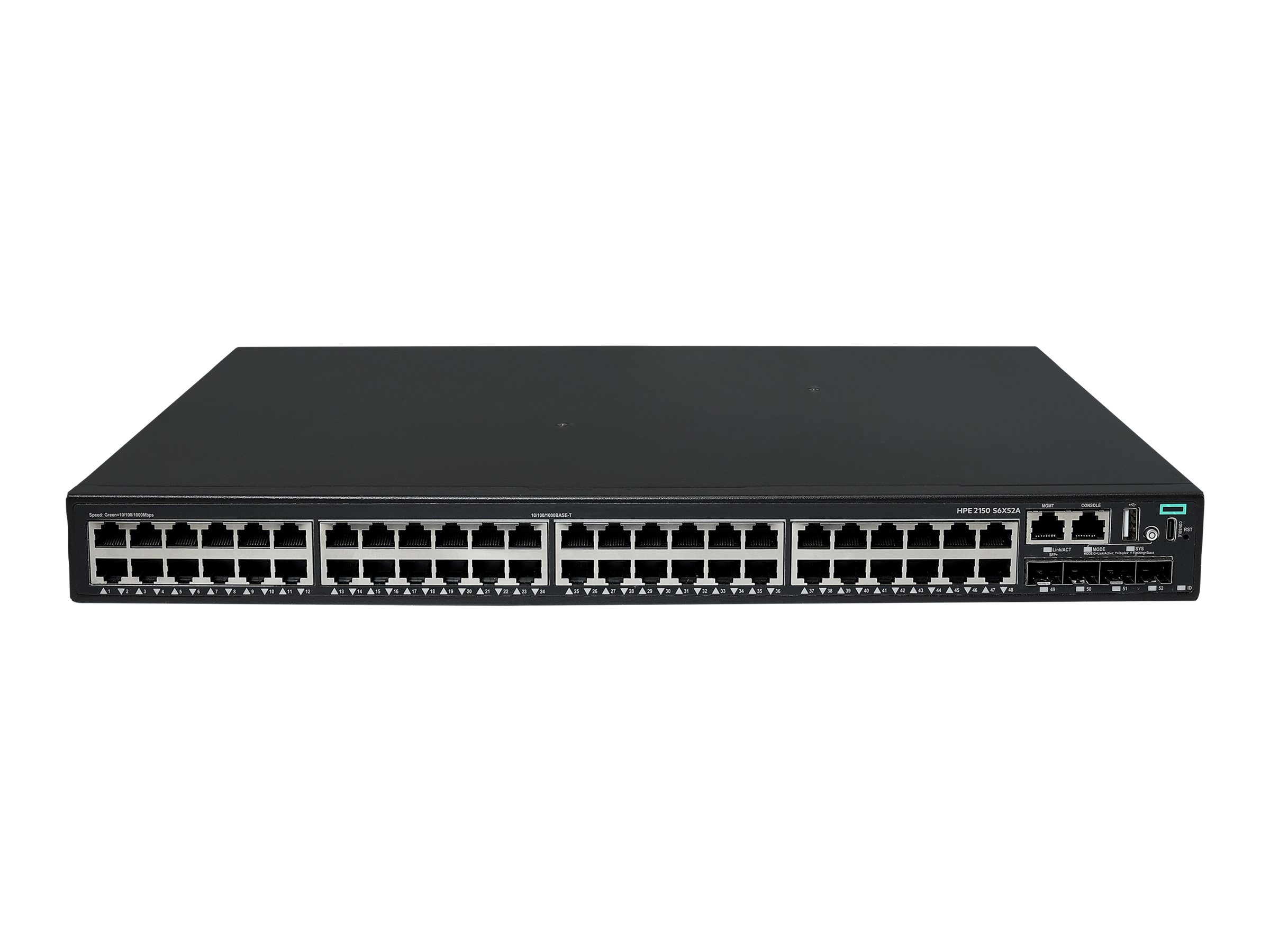 HPE Networking Comware 2150 48p 10M/100M/1G 4p SFP+ 1G/10G